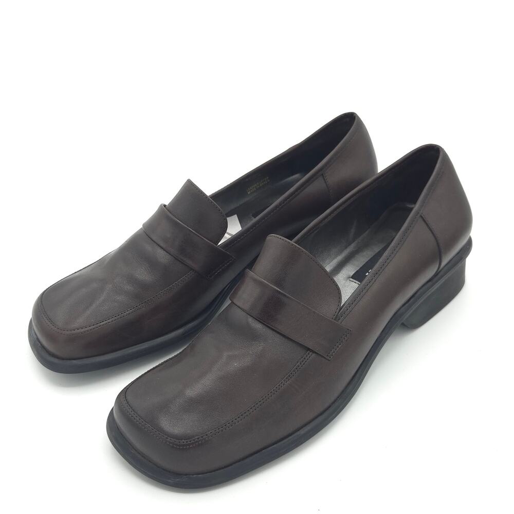 Kenneth Cole Reaction Kelly Men's Size 10 brown leather Loafers